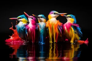 Colourful Birds