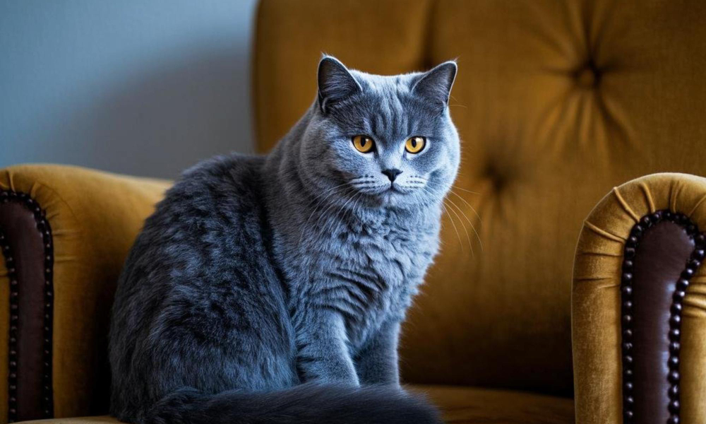 blue british shorthair