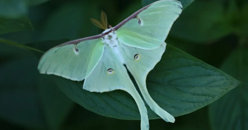 Madagascan Moon Moth (Argema mittrei)